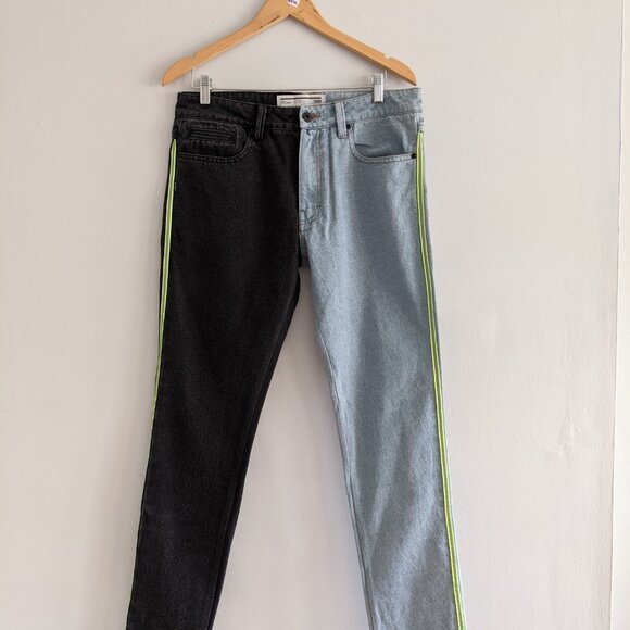 FAIRPLAY Two Toned Jeans size 32 - Picture 1 of 6